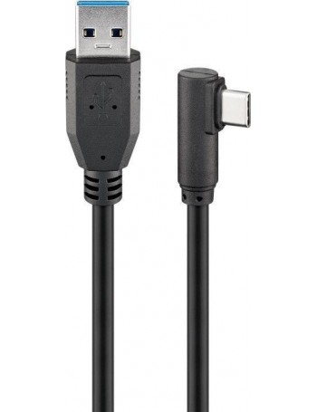 Wentronic 66504 cabo USB 3 m 2.0 3.2 Gen 1 (3.1 Gen 1) USB C USB A Preto