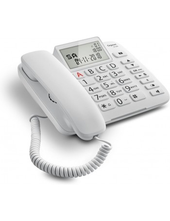 Gigaset DL380 Telefone analógico Branco ID do Emissor e Nome