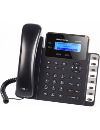 Grandstream Networks GXP1628 telefone Telefone DECT Preto