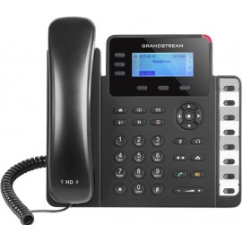 Grandstream Networks GXP1630 telefone IP Preto Estação com fios LCD 3 linhas