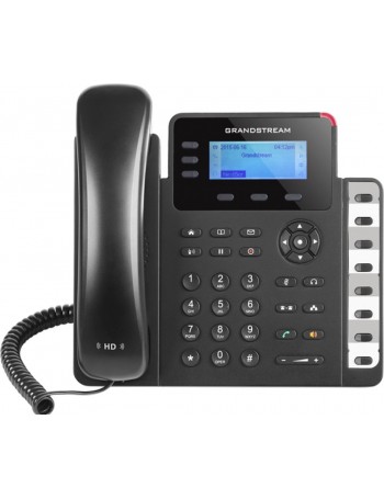 Grandstream Networks GXP1630 telefone IP Preto Estação com fios LCD 3 linhas