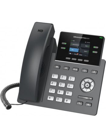 Grandstream Networks GRP2612 telefone IP Preto Estação com fios TFT 4 linhas