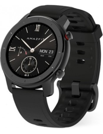 Amazfit GTR 42mm relógio inteligente Preto AMOLED 3,05 cm (1.2") GPS