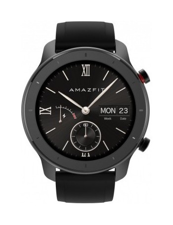 Amazfit GTR 42mm relógio inteligente Preto AMOLED 3,05 cm (1.2") GPS