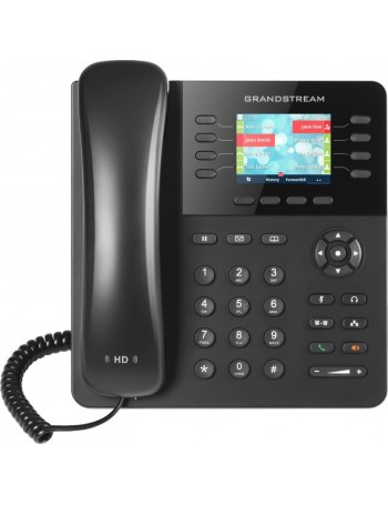 Grandstream Networks GXP2135 telefone IP Preto Estação com fios TFT 8 linhas