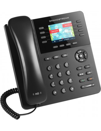 Grandstream Networks GXP2135 telefone IP Preto Estação com fios TFT 8 linhas