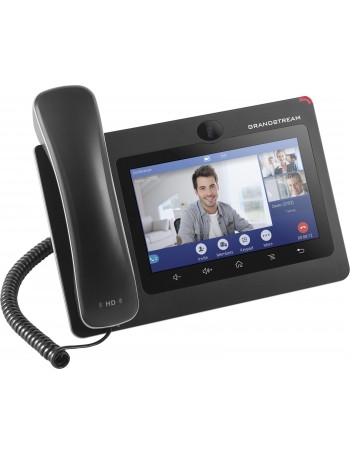 Grandstream Networks GXV3370 telefone IP Preto Estação com fios LCD 16 linhas Wi-Fi