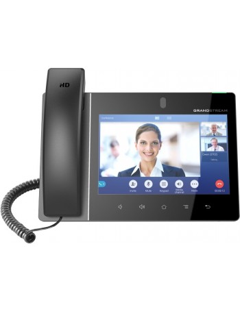 Grandstream Networks GXV3380 telefone IP Preto Estação com fios IPS 16 linhas Wi-Fi