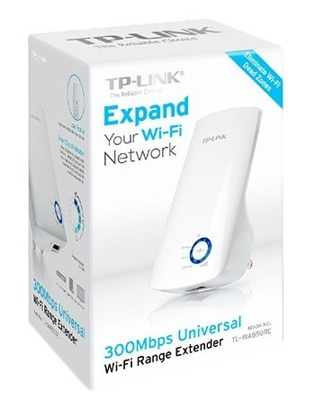 TP-LINK TL-WA850RE extensor de redes Recetor de rede 10,100 Mbit s Branco