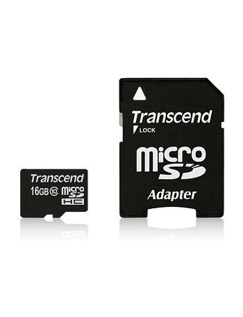 Transcend 16GB microSDHC Class 10 UHS-I cartão de memória