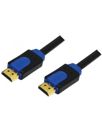 LogiLink CHB1115 cabo HDMI 15 m HDMI Type A (Standard) Preto, Azul
