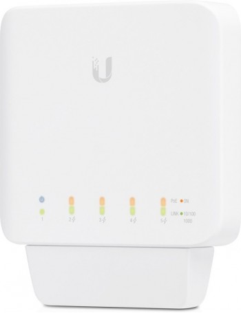 Ubiquiti Networks UniFi USW-FLEX comutador de rede Gerido Gigabit Ethernet (10 100 1000) Branco Apoio Power over Ethernet (PoE)