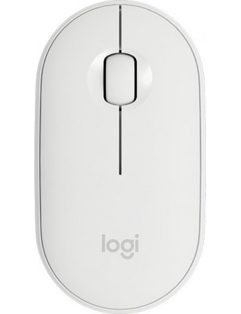 Logitech Pebble M350 rato RF Wireless+Bluetooth Óptico 1000 DPI Ambidestro