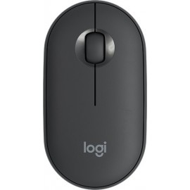 Logitech Pebble M350 rato RF Wireless+Bluetooth Óptico 1000 DPI Ambidestro