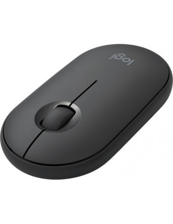 Logitech Pebble M350 rato RF Wireless+Bluetooth Óptico 1000 DPI Ambidestro