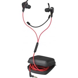 Trust TRU GXT 408 Conjunto de auscultadores e microfone acoplado Intra-auditivo Preto, Vermelho