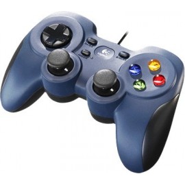 Logitech F310 Gamepad PC USB 2.0 Preto, Azul