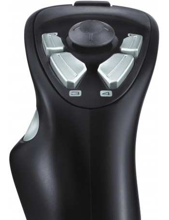 Logitech G Extreme 3D Pro Joystick PC Digital USB 2.0 Preto, Branco