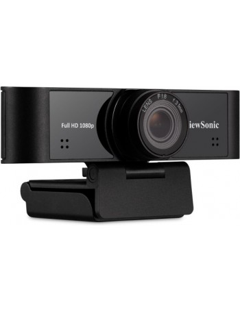 Viewsonic 1080p ultra-wide USB camera with built-in microphones compatible with Windows and Mac,compatible for IFP5550  