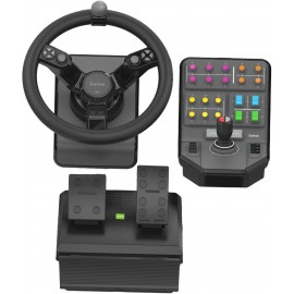 Logitech 945-000062 controlador de jogo Volante + Pedais Analógico   Digital Preto