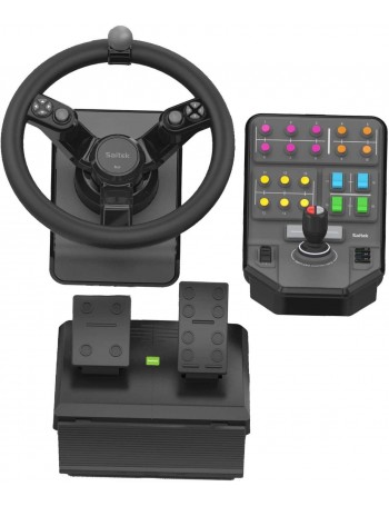 Logitech 945-000062 controlador de jogo Volante + Pedais Analógico   Digital Preto