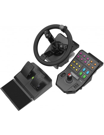 Logitech 945-000062 controlador de jogo Volante + Pedais Analógico   Digital Preto