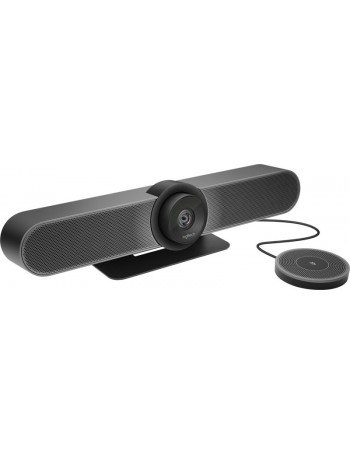 Logitech 989-000405 microfone Presentation microphone Preto, Cinzento