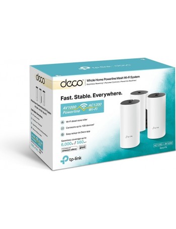 TP-LINK Deco P9(3-pack) router sem fios Dual-band (2,4 GHz   5 GHz) Gigabit Ethernet