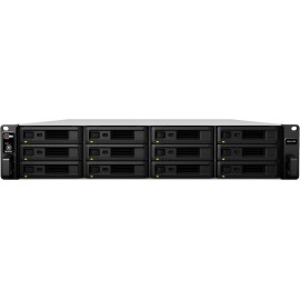 Synology RX1217 baía de discos Prateleira (2U) Preto