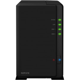 Synology NVR1218 gravador de vídeo em rede (NVR) Preto