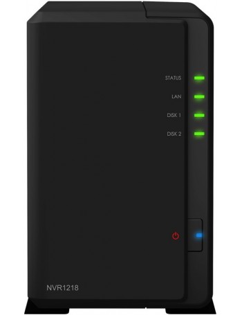 Synology NVR1218 gravador de vídeo em rede (NVR) Preto