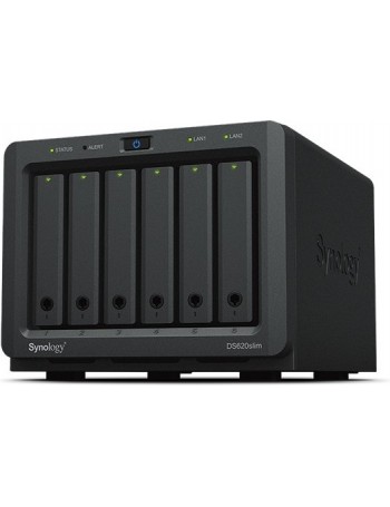 Synology DiskStation DS620SLIM servidor NAS e de armazenamento Ethernet LAN PC Preto