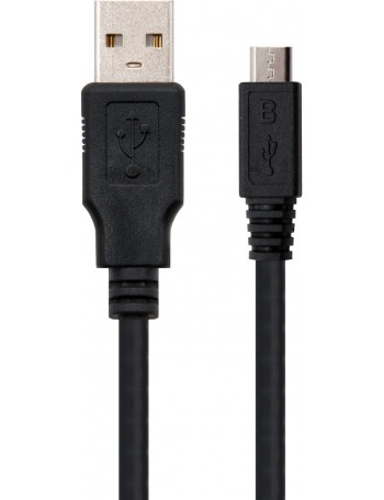 Nanocable 10.01.0501 cabo USB 1,8 m 2.0 USB A Micro-USB B Preto