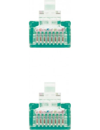 Nanocable 10.20.0100-GR cabo de rede 0,5 m Cat5e U UTP (UTP) Verde