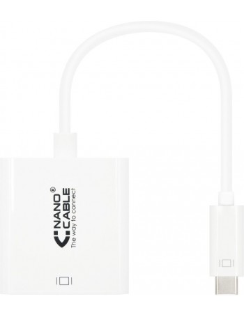 Nanocable 10.16.4102 adaptador gráfico USB 4096 x 2160 pixels Branco