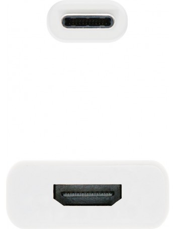 Nanocable 10.16.4102 adaptador gráfico USB 4096 x 2160 pixels Branco