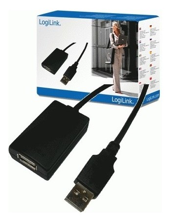 LogiLink USB 2.0 Repeater Cable - 5.0m USB 1 F USB A (F)