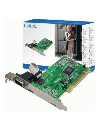 LogiLink PCI Serial card placa adaptador de interface