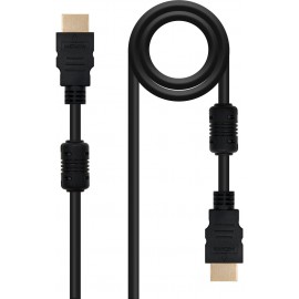 Nanocable 10.15.1810 cabo HDMI 10 m HDMI Type A (Standard) Preto