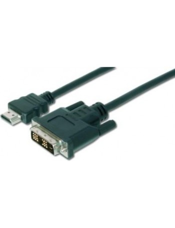 ASSMANN Electronic 10.0m HDMI   DVI 10 m Preto