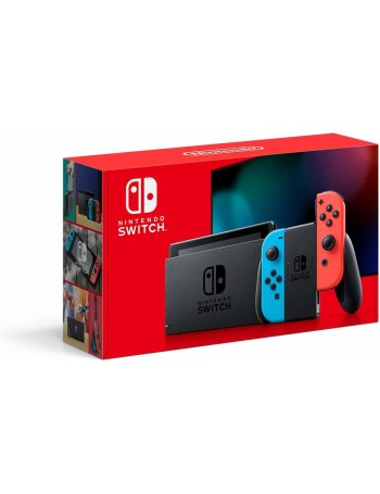 Nintendo Switch (New revised model) consola de jogos portáteis Preto, Azul, Vermelho 15,8 cm (6.2") 32 GB Wi-Fi