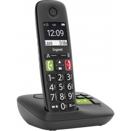 Gigaset S30852-H2921-B101 telefone Telefone analógico DECT Preto ID do Emissor e Nome