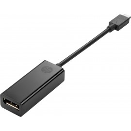 HP USB Type-C to DisplayPort Adapter Preto
