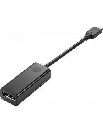 HP USB Type-C to DisplayPort Adapter Preto