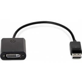 HP DisplayPort to DVI-D Adapter 1 x 20-pin DisplayPort M 1 x 24-pin DVI-D F Preto