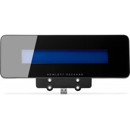 HP ElitePOS Top Mount 2x20 CFD 20 dígitos USB 2.0 Preto