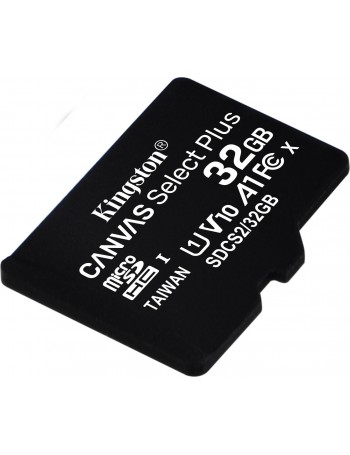 Kingston Technology Canvas Select Plus cartão de memória 32 GB MicroSDHC Class 10 UHS-I
