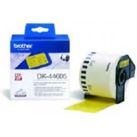 Brother DK-44605 Continuous Removable Yellow Paper Tape (62mm) Amarelo