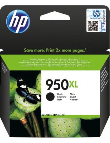 HP 950XL Cartões Preto 1 peça(s)
