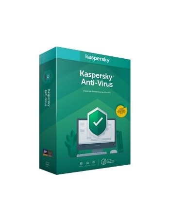 Kaspersky Lab Anti-Virus 2020 Licença base 1 ano(s)